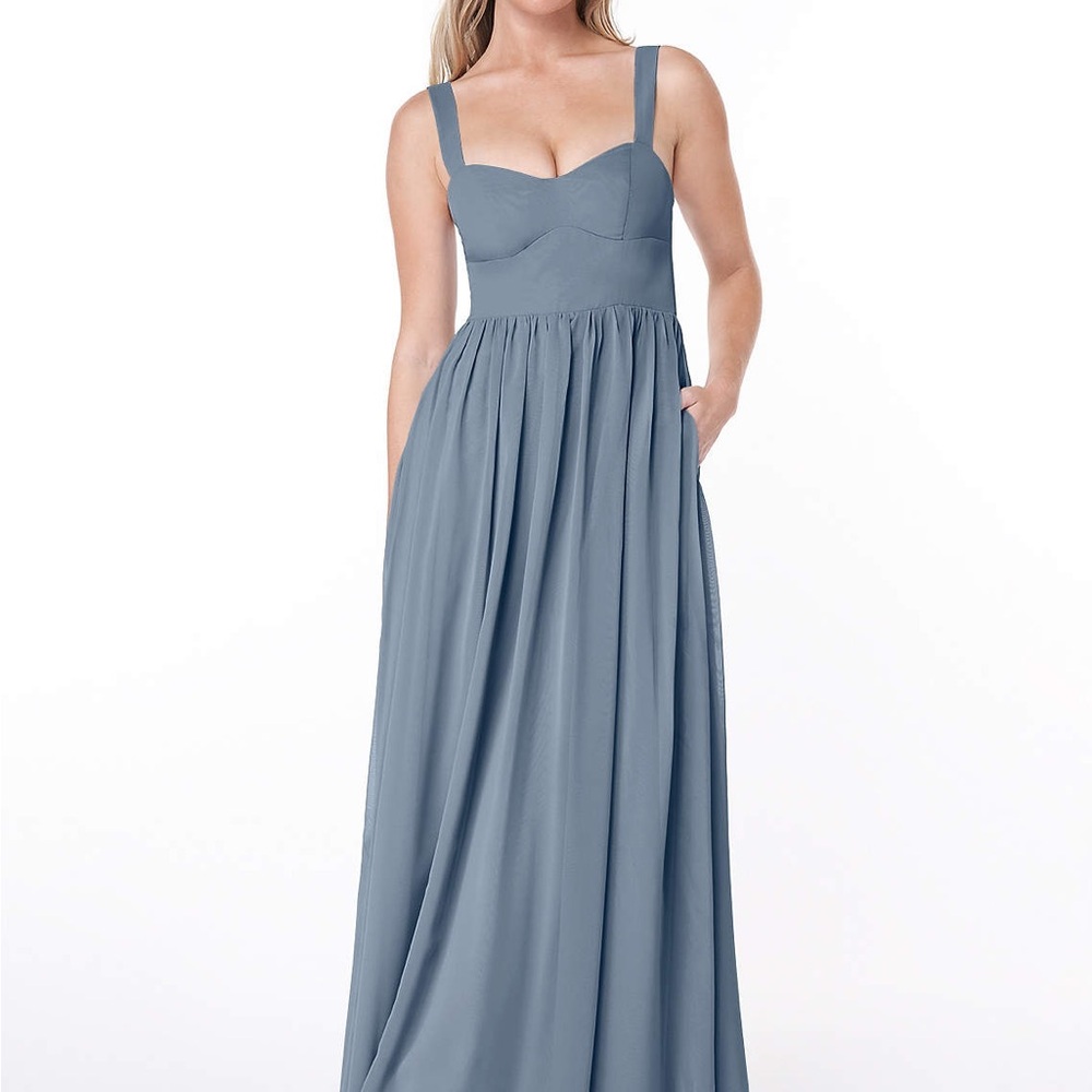 Elegant Navy Blue Maxi Dress from Azazie *Make an Offer or Bundle*